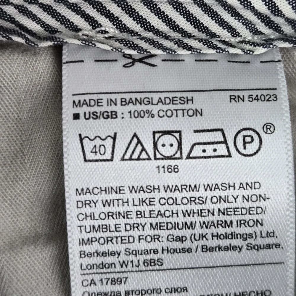 Banana Republic Men Pants 32X30 Gray Chino Twill‎ Aiden 28